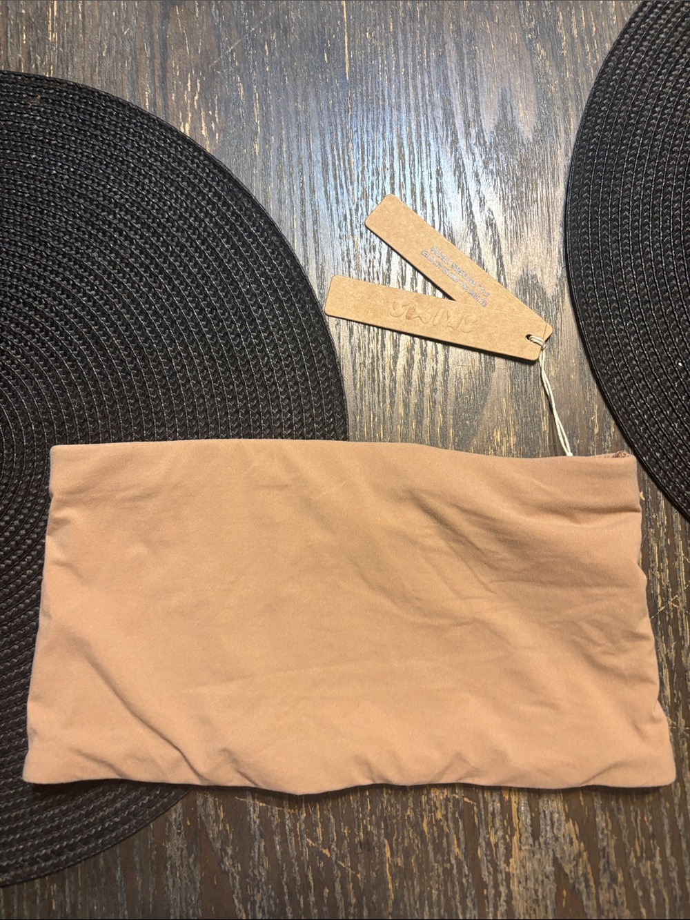 SKIMS Fits everybody Bandeau sienna XXS NWT